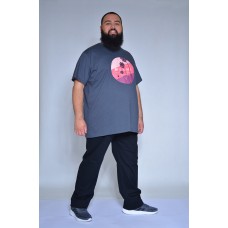 Camiseta Plus Size Miami Chumbo