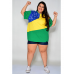 Camiseta Brasil Estrela Plus Size 