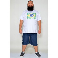 Camiseta Brasil Plus Size Hino