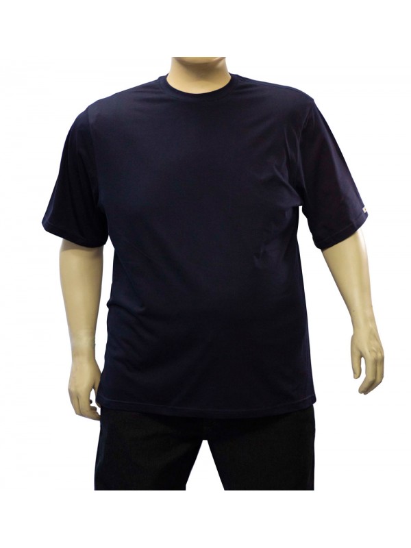 Camiseta Básica Plus Size Marinho