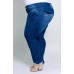 Calça Jeans Barra Desfiada Azul Tradicional